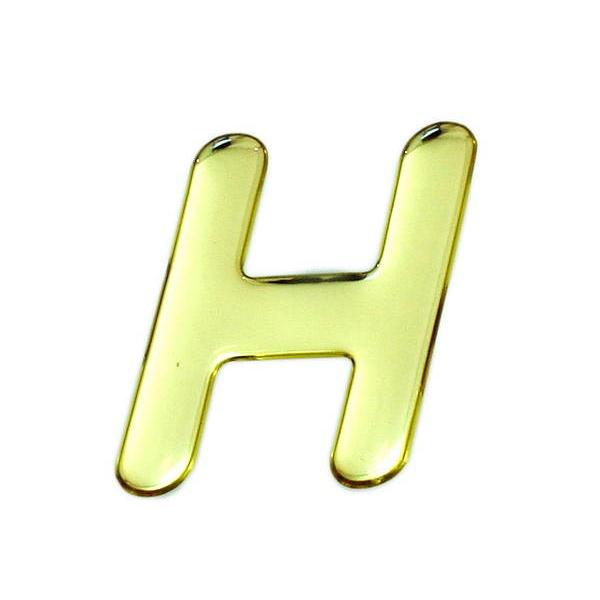 株式会社光 GM60-H ゴールドメタル文字 H
