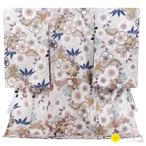 男の子産着レンタルお宮参り ベージュ 鞠 桜 菊...の商品画像