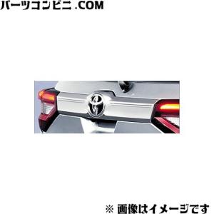 トヨタ（TOYOTA） 純正 ルーバーガーニッシュストライプ(レッド