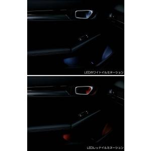 HONDA ホンダ 純正　インナードアハンドル＆ドアポケットイルミネーション　シビック シビックType R　FL1/FL4/FL5　08E20-T43-002-002B｜パーツコンビニ.COM