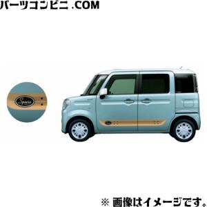 スペーシア (YUJ)サイドデカール(シルバー)左右分セット「スズキ純正