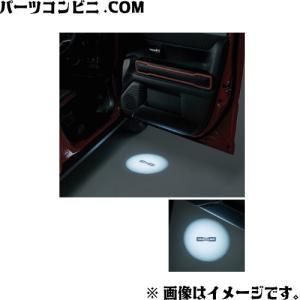 SUZUKI スズキ 純正 ドアランプ ホワイトLED フロントドア左右セット HUSTLERロゴ入り 99213-59S01 / ハスラー ( MR52S / MR92S )｜パーツコンビニ.COM