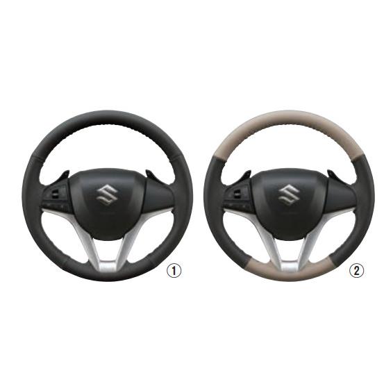 SUZUKI スズキ 純正 本革ステアリングホイールカバー 99141-76R01-001 or 9...
