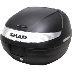 SHAD(シャッド) バイク トップケース・リアボックス SH29 トップケース 無塗装ブラック 無塗装ブラック SH29