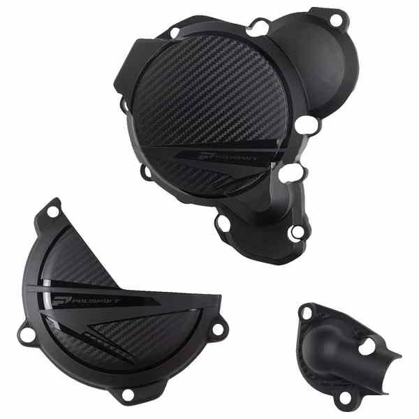 【並行輸入品】 ポリスポーツ エンジンカバークラッチ/イグニッション保護キット 91375 0506...
