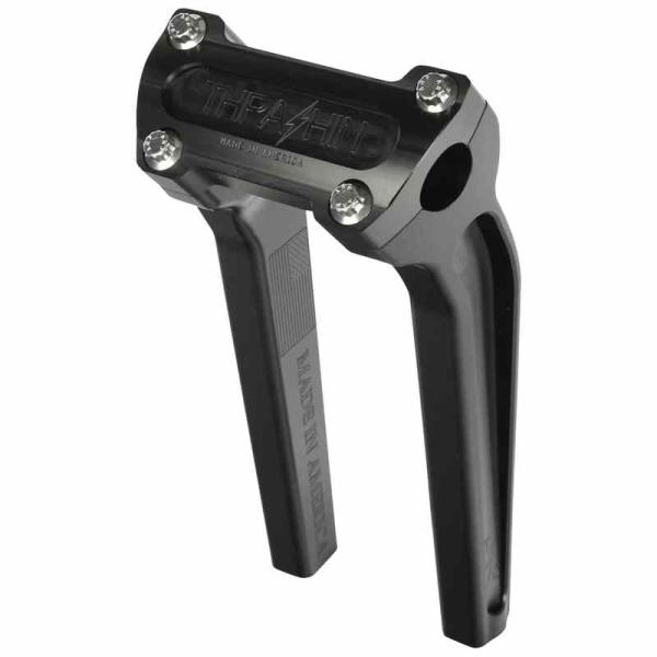 【並行輸入品】 ハンドルバーライザー - プルバック - 9-1/2インチ - ブラック スラッシン...