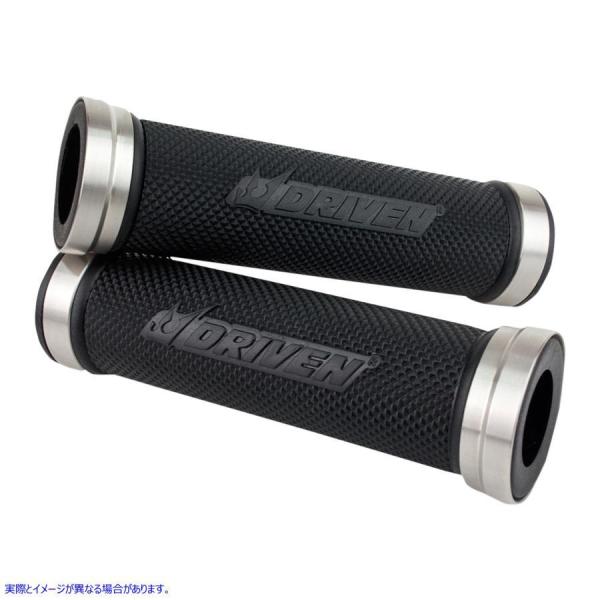 【並行輸入品】 ステンレススチール/ブラックD軸グリップ ドリブンレーシング DRIVEN RACI...