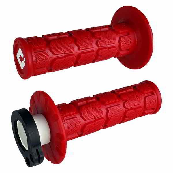 【並行輸入品】 V2 Rogue ロックオングリップ - ダークレッド オーディーアイ ODI V2...