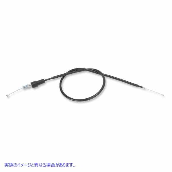 取寄せ 黒いビニールスロットルケーブル ムース レーシング Throttle Cable - Hon...