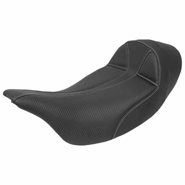 【並行輸入品】 サドルマン ドミネーターソロシート - エクステンデッドリーチ - バックレストなし...