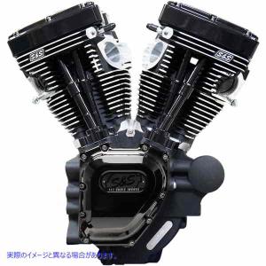 【並行輸入品】 エスアンドエス サイクル T143ロングブロックエンジン 310-0901A 09010250 S&S CYCLE ENGINE T143 BLK 06-17DYN #DRAG