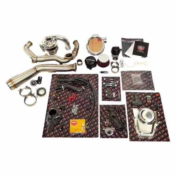 【並行輸入品】 トルネードターボパフォーマンスキット - ポリッシュ仕上げ、ブラッシュドステンレスス...