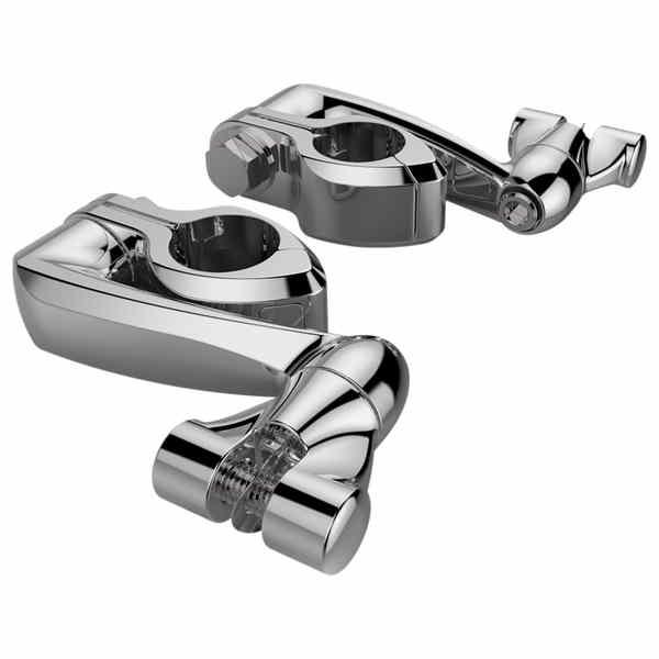 【並行輸入品】 シロ ピンレスクランプ - クローム - 4インチ延長 16240300 CIRO ...
