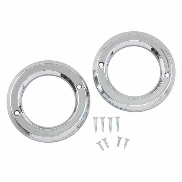 【並行輸入品】 Traxフォグランプ用アクセントリング - クローム モタートライク MOTOR T...