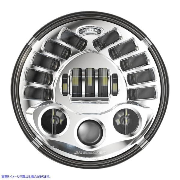 【並行輸入品】 ジェイダブリュー・スピーカー アダプティブ2 LEDヘッドライト - 7インチ - ...