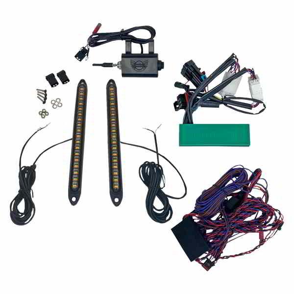 【並行輸入品】 カスタムダイナミクス LEDターンシグナル - フロント/リア - RZR CD-S...
