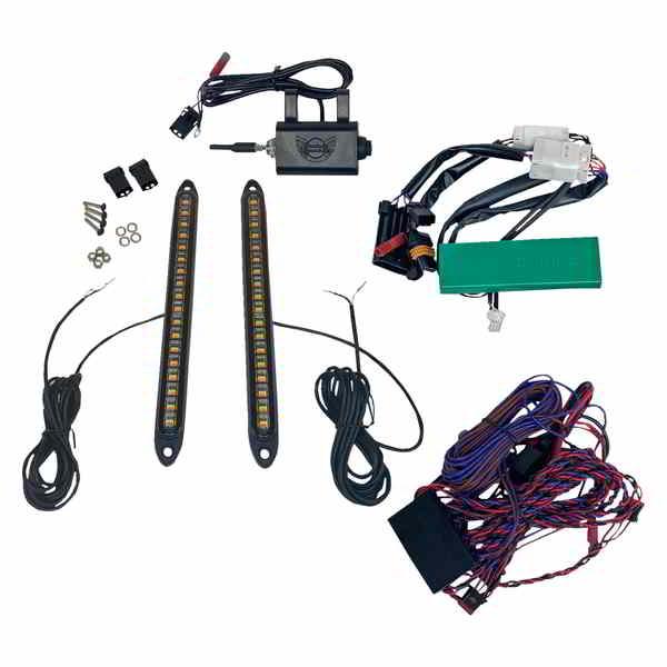【並行輸入品】 カスタムダイナミクス LEDターンシグナル - フロント/リア - RZR CD-S...