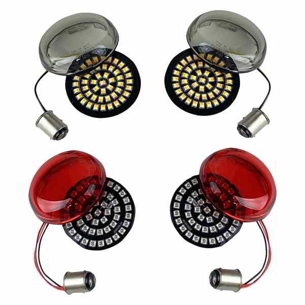 【並行輸入品】 カスタムダイナミクス ターンシグナルキット - LED - フロント/リア GEN4...