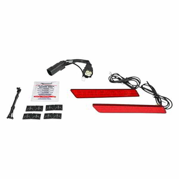 【並行輸入品】 カスタムダイナミクス サドルバッグラッチライト - SS6 - レッド 204024...