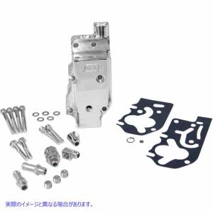 取寄せ 大容量/高圧（HVHP）研磨ビレットオイルポンプ エスアンドエス サイクル HVHP Oil Pump Cover - Univers 31-6208 #DRAG #316208｜parts-depot