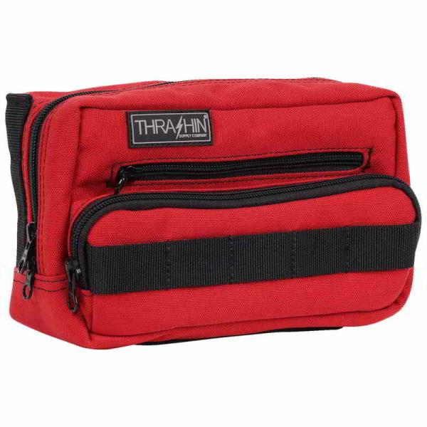 【並行輸入品】 スラッシン サプライ ハンドルバーバッグ プラス - レッド THB-0017 35...