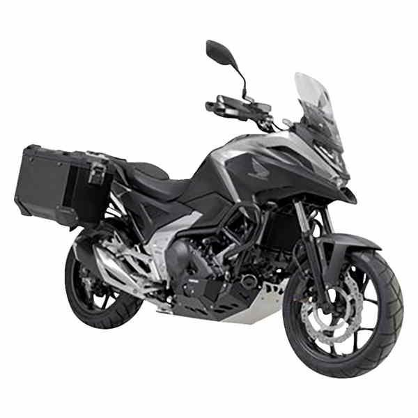 【並行輸入品】 TRAX ADV アルミケースシステム - ブラック - ホンダ NC750X 20...