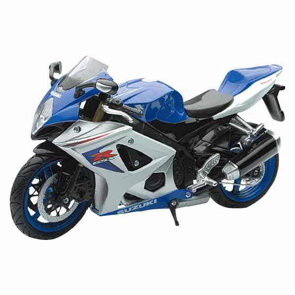 【並行輸入品】 スズキ GSX-R1000 スポーツバイク - 1:12スケール - ブルー/シルバ...