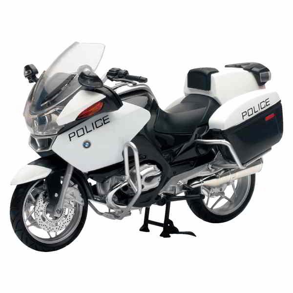 【並行輸入品】 BMW R1200RT-P ポリスバイク - 1:12スケール - ブラック/ホワイ...