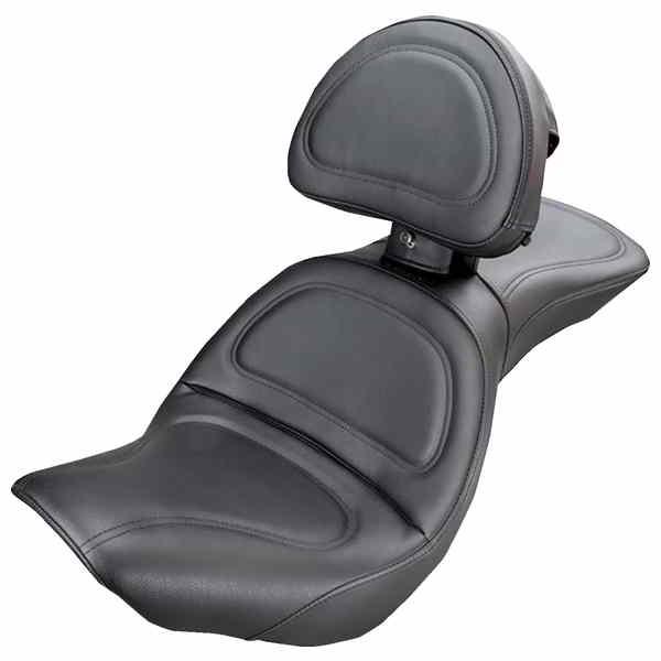 【並行輸入品】 サドルマン シート - Explorer - バックレスト付き - ステッチ入り -...