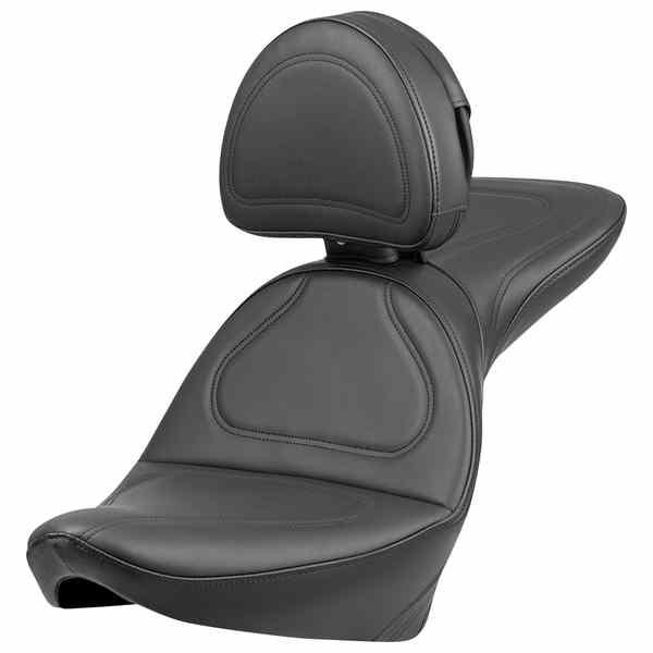 【並行輸入品】 サドルマン シート - Explorer - バックレスト付き - ステッチ入り -...