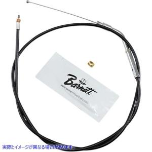 取寄せ 黒いビニールスロットルとアイドルケーブル バーネット +6 THROTLE CABLE 88-95 XL 101-30-30005-06 #DRAG #DS223873｜parts-depot