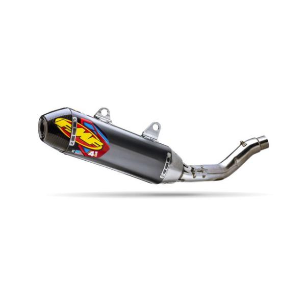 【並行輸入品】 FMFレーシング SSアルミファクトリー4.1 RCTマフラー カーボンキャップ F...
