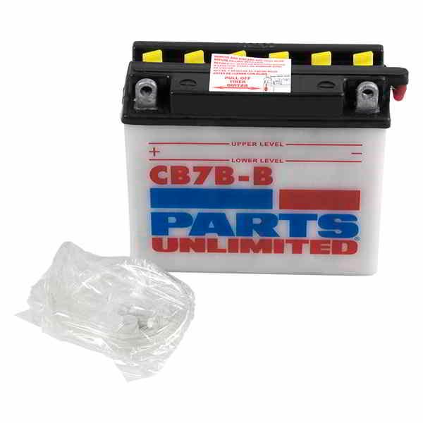 【互換品】 バッテリー - YB7B-B パーツアンリミテッド PARTS UNLIMITED Ba...
