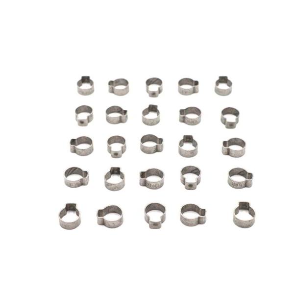 【並行輸入品】 16-0061 オイルホースクランプ 7/16インチ 取寄せ Vツイン Oil Ho...