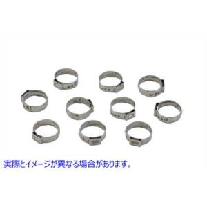 16-0082 オイルホースクランプ 取寄せ Vツイン Oil Hose Clamp (検索用／10...