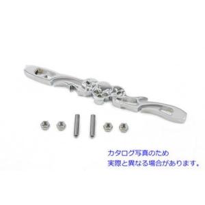 21-0554 クローム シフター ロッド スカル スタイル Chrome Shifter Rod Skull Style 取寄せ Vツイン (検索用／｜parts-depot