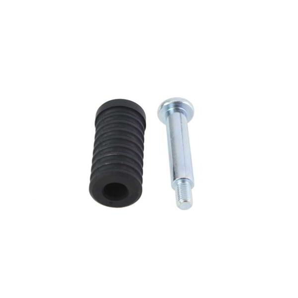 【互換品】 21-2092 ラバー シフター ペグ ブラック 取寄せ Vツイン Rubber Shi...