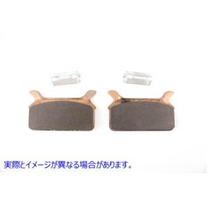 23-0956 Duro シンタード リア ブレーキ パッド セット クリップ付き 取寄せ Vツイン Duro Sintered Rear Brake Pad Set with Cl｜parts-depot