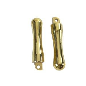 真鍮 BRASS ハンドル グリップ ハーレー ショベル パン ナックル