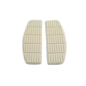 【互換品】 28-0414 フットボードホワイトマットセット 取寄せ Vツイン Footboard ...