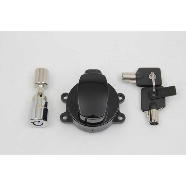 【互換品】 32-1698 イグニッションキースイッチ グロスブラック 取寄せ Vツイン Ignit...