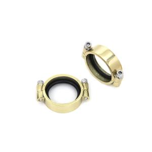 35-0193 Brass Intake Manifold Clamp Set V-Twin (検索用／ )  Ｖツイン
