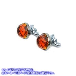 37-2102 アンバーリフレクターセット 取寄せ Vツイン Amber Reflector Set (検索用／｜ハーレーパーツデポPARTS DEPOT