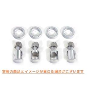 37-9024 クロームアイボルトセット 取寄せ Vツイン Chrome Eye Bolt Set (検索用／91083-49