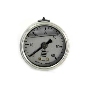 【互換品】 40-0569 液体封入油圧計 取寄せ Vツイン Liquid Filled Oil P...