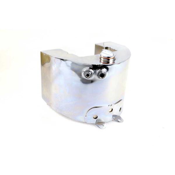 【互換品】 40-0620 レプリカ オイル タンク クローム、滑らかなトップ 取寄せ Vツイン R...