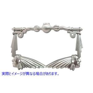 【互換品】 42-0163 ナンバープレートフレーム 取寄せ Vツイン License Plate ...