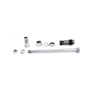 【互換品】 44-0562 クローム リア アクスル キット 取寄せ Vツイン Chrome Rea...