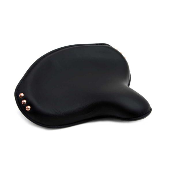 【並行輸入品】 47-0555 ブラックレザーレプリカアーミーソロシート 取寄せ Vツイン Blac...