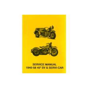 【互換品】 48-0310 45 WLソロ修理マニュアル 取寄せ Vツイン 45 WL Solo R...